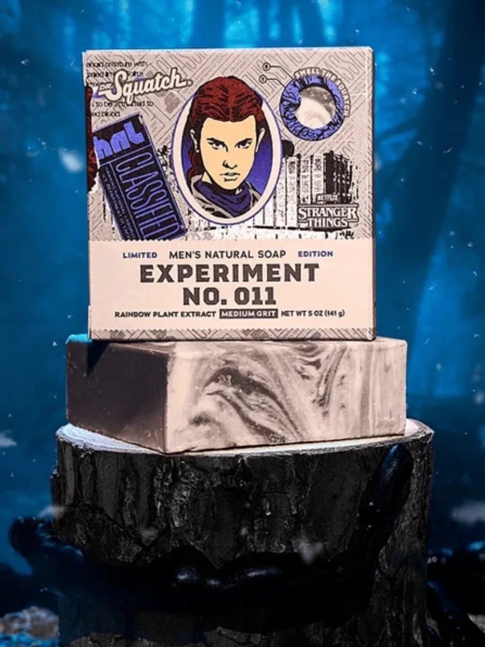 Dr. Squatch Bar Soap bundle of 2 - Limited Edition Stranger Things